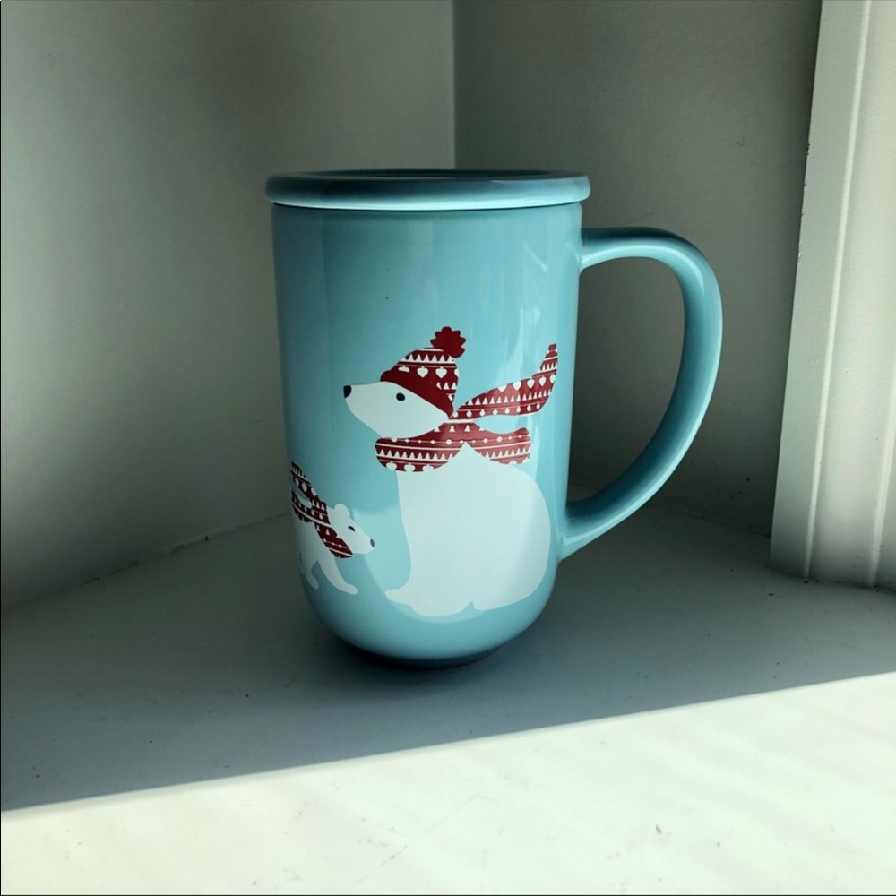 Davids Tea Polar Bear Blue Nordic Mug